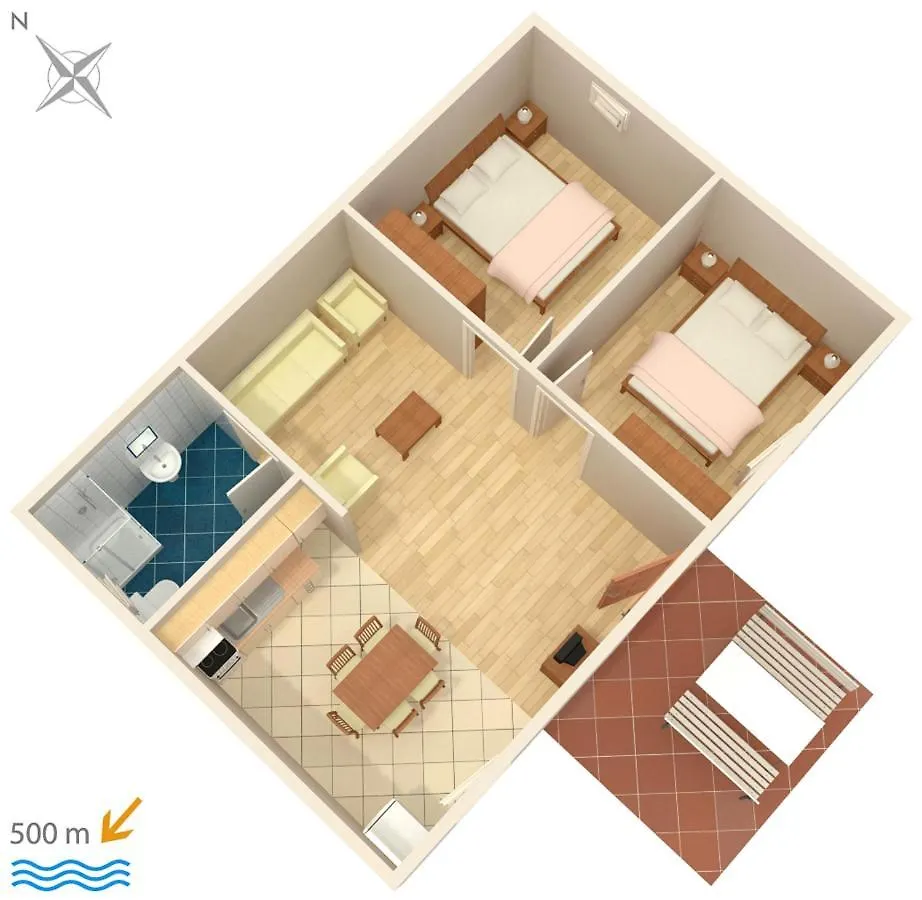 Apartments With A Parking Space Mali Losinj